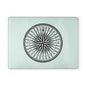 Nautical Compass Glass Cutting Board - Coastal Kitchen Decor, Perfect Gift for Chefs, Housewarming, Maritime Themed Events