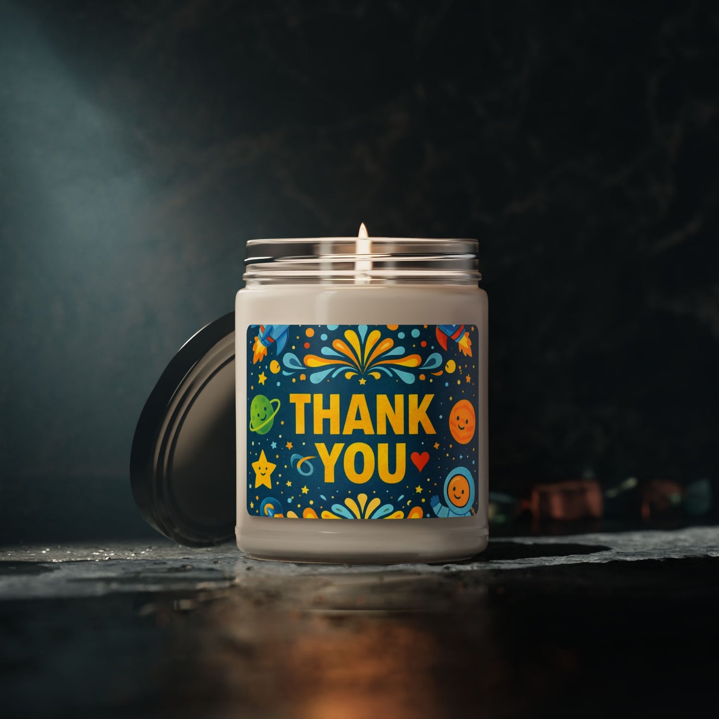 Thank You Scented Soy Candle — 9oz Gratitude Gift Jar