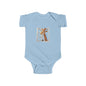 Giraffe Peek-a-Boo Infant Bodysuit - Cute Baby Jumpsuit for Newborns, Baby Shower Gift, Funny Baby Clothes, Toddler Outfit, Animal Onesie