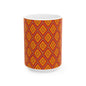 Vibrant Geometric Ceramic Mug - Perfect for Coffee Lovers, Decorative Gift, Kitchen Decor, Birthdays, and Festive Occasions