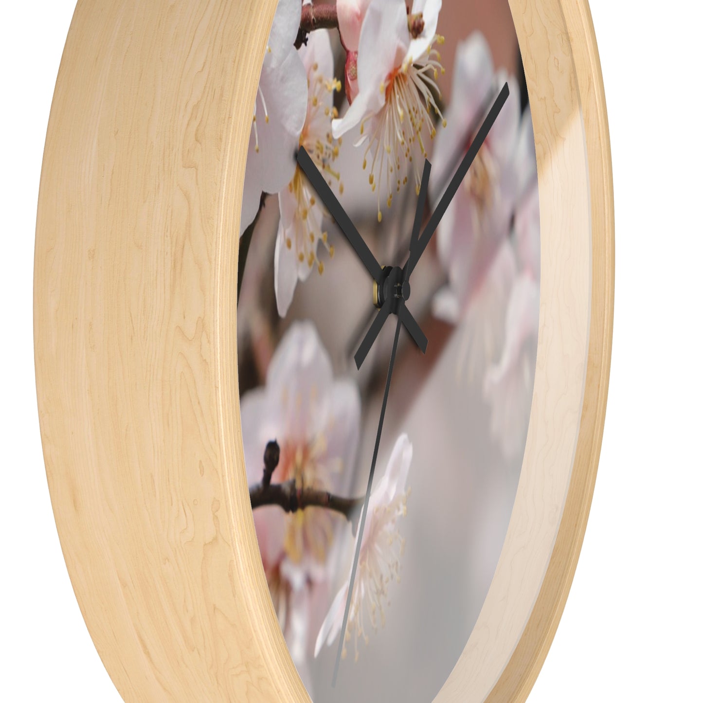 Elegant Floral Wall Clock