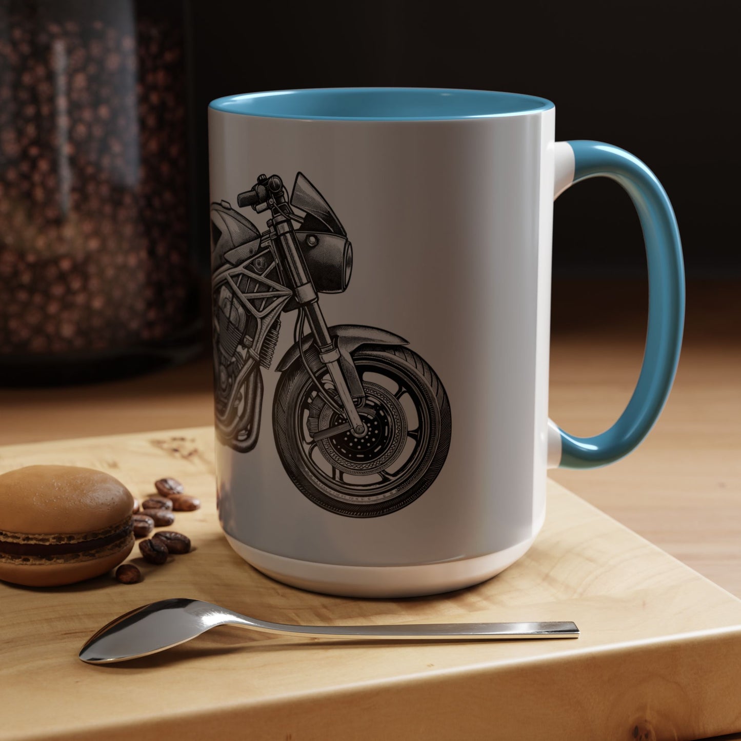 Motorcycle Lover's Accent Coffee Mug, Custom Mug for Bikers, Coffee Cup Gift for Riders, Unique Mug for Motorcycle Enthusiasts, Biking [...]