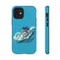Surfing Phone Case, Coastal Vibes Phone Cover, Tough Cases for Beach Lovers, Ocean Art Phone Accessories, Summer Gift Idea