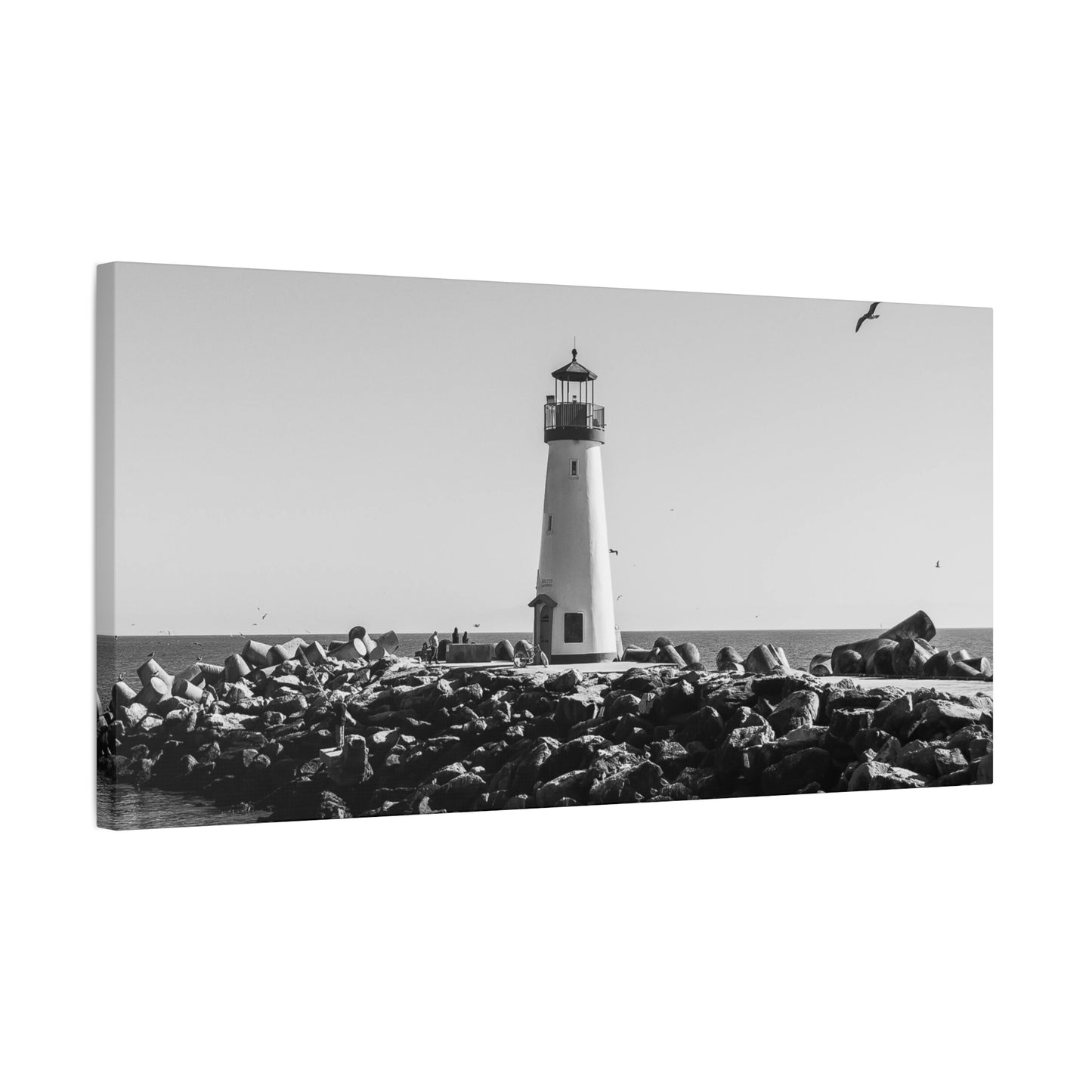 Matte Canvas, Stretched, 1.25" - Lighthouse