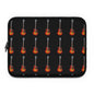 Guitar Pattern Laptop Sleeve | Music Lover Gift