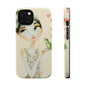 Whimsical Girl with Frog Magnetic Impact Phone Case