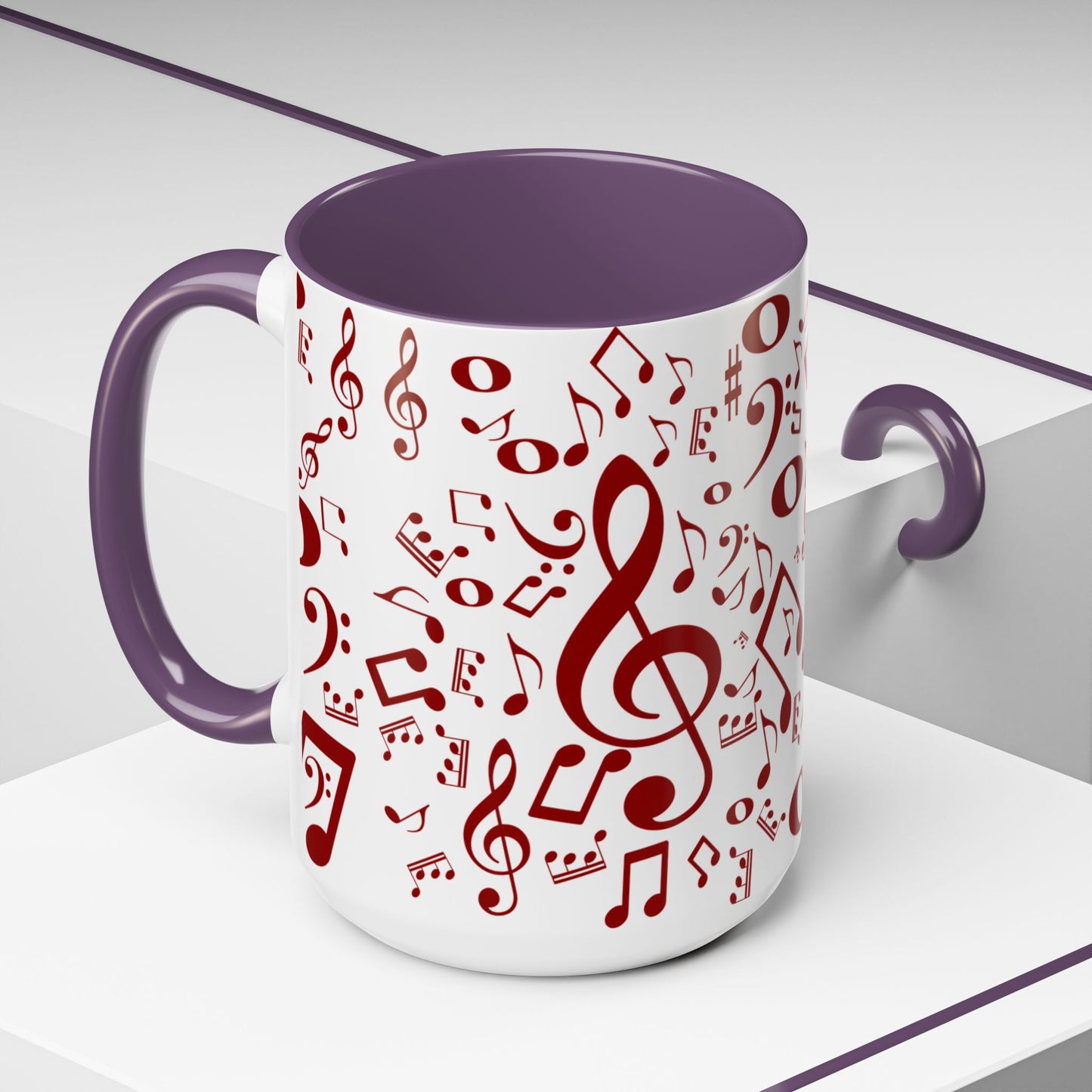 Musical Accent Mug - Perfect for Music Lovers, Gifts for Musicians, Coffee Lover's Essential, Singing Inspiration, Music-Themed [...]