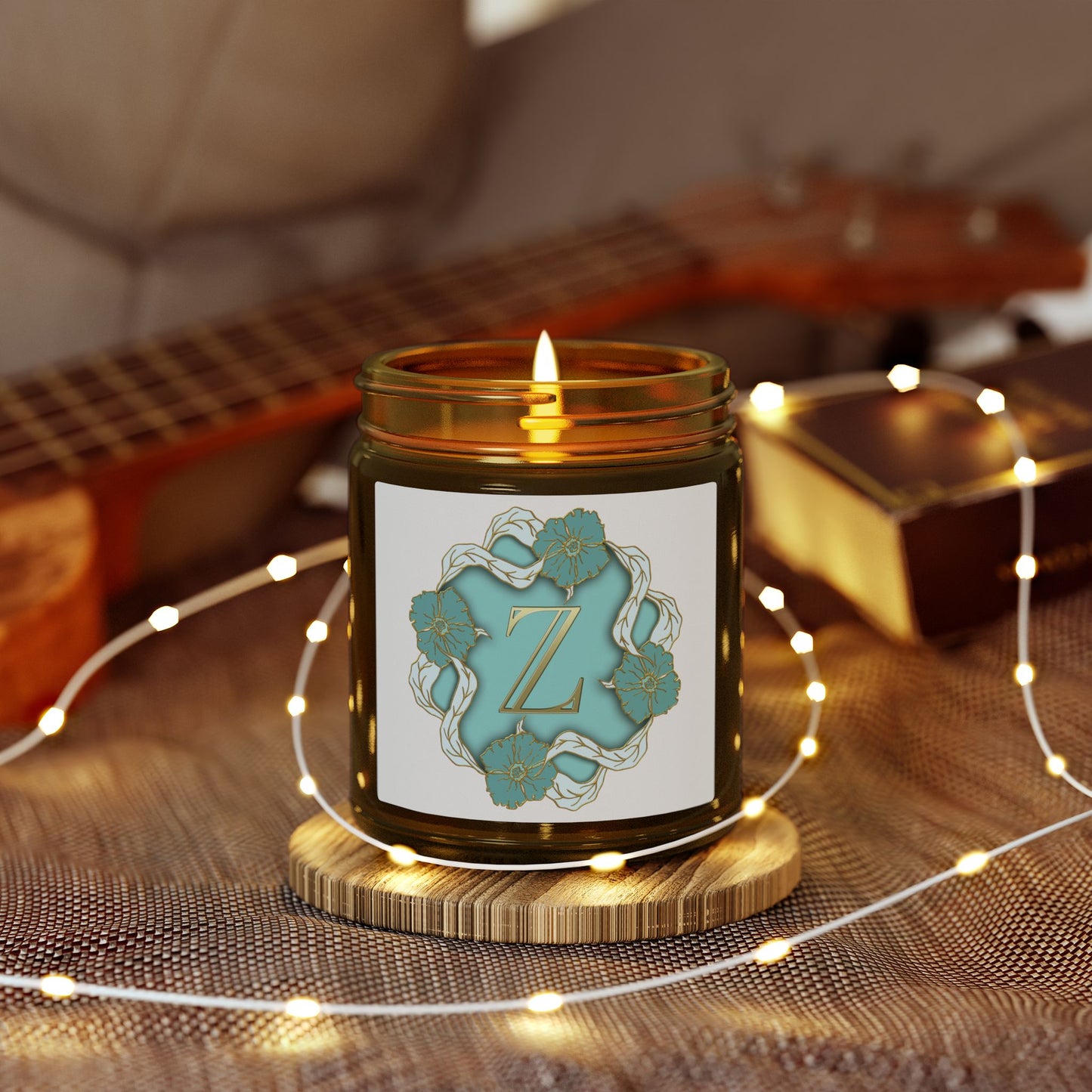 Scented Candles, Coconut Apricot Wax (4oz, 9oz)