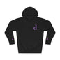 Floral Initial Unisex Fleece Hoodie | Cozy Casual Wear, Gifts for Her, Monogrammed Hooded Sweatshirt, Fall Fashion, Birthday Present