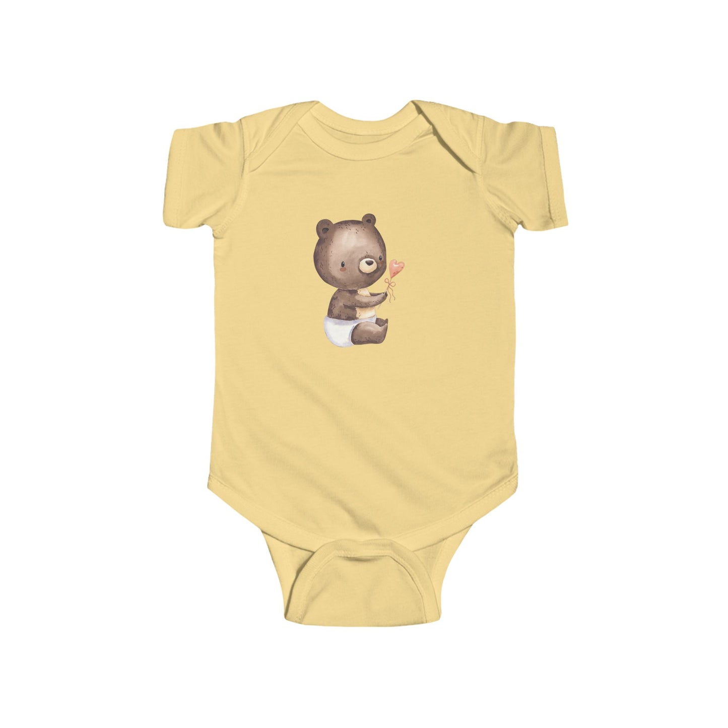 Cute Bear Infant Bodysuit Onesie