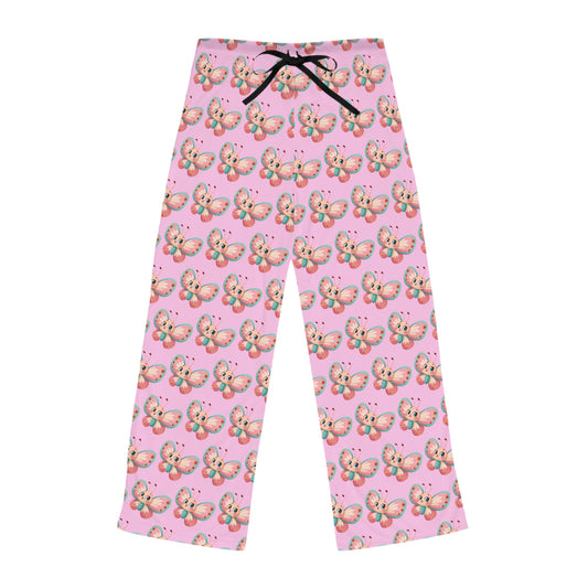 Floral Paradise Women's Pajama Pants, Cozy Sleepwear, Lounge Pants, Gift for Her, Cute Pjs, Floral Print Pajamas