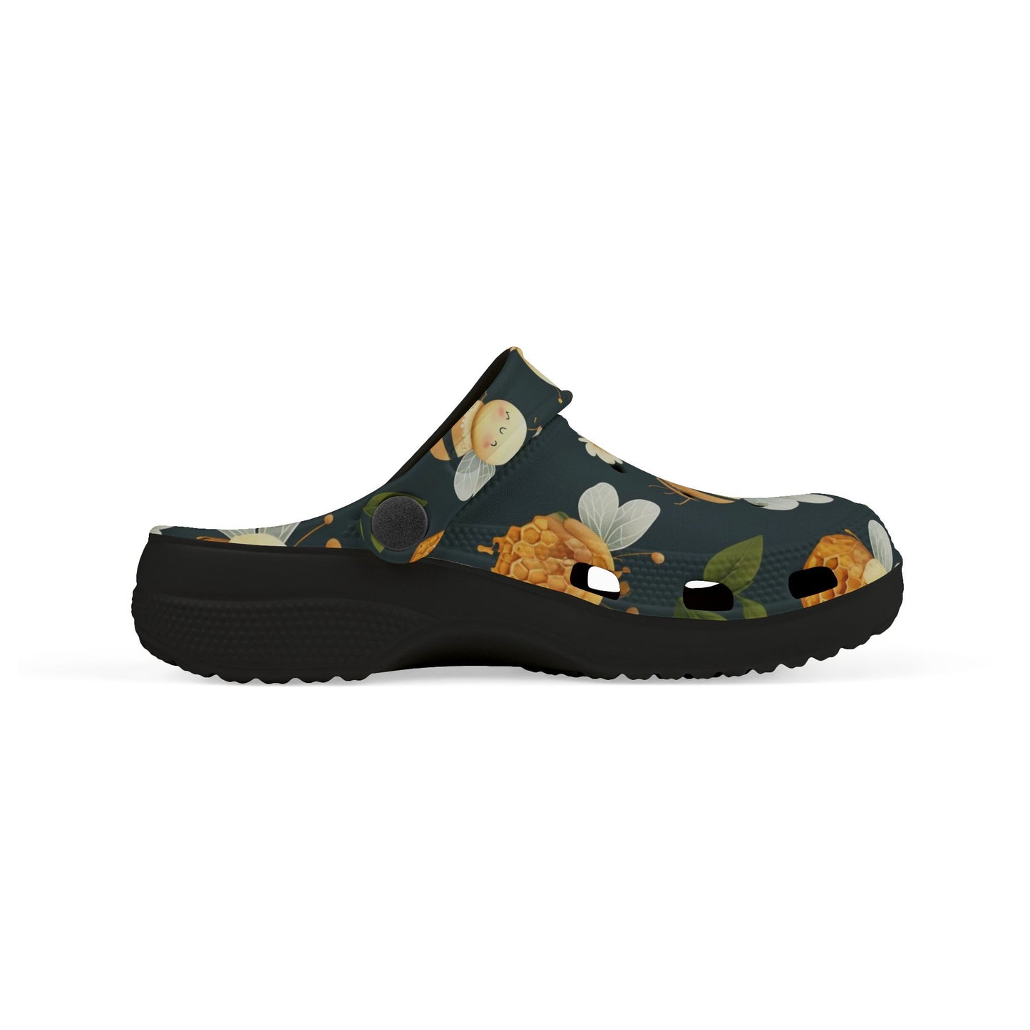 Bee-Themed Kid's Foam Clogs