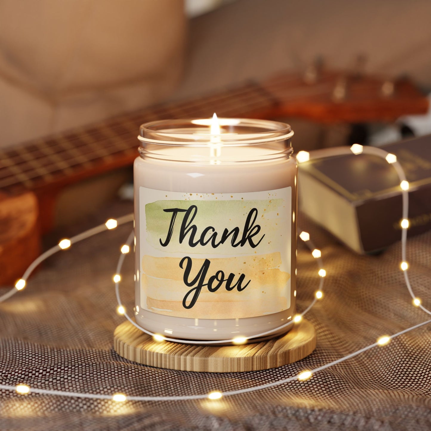 Thank You Scented Soy Candle — 9oz Gratitude Gift Candle