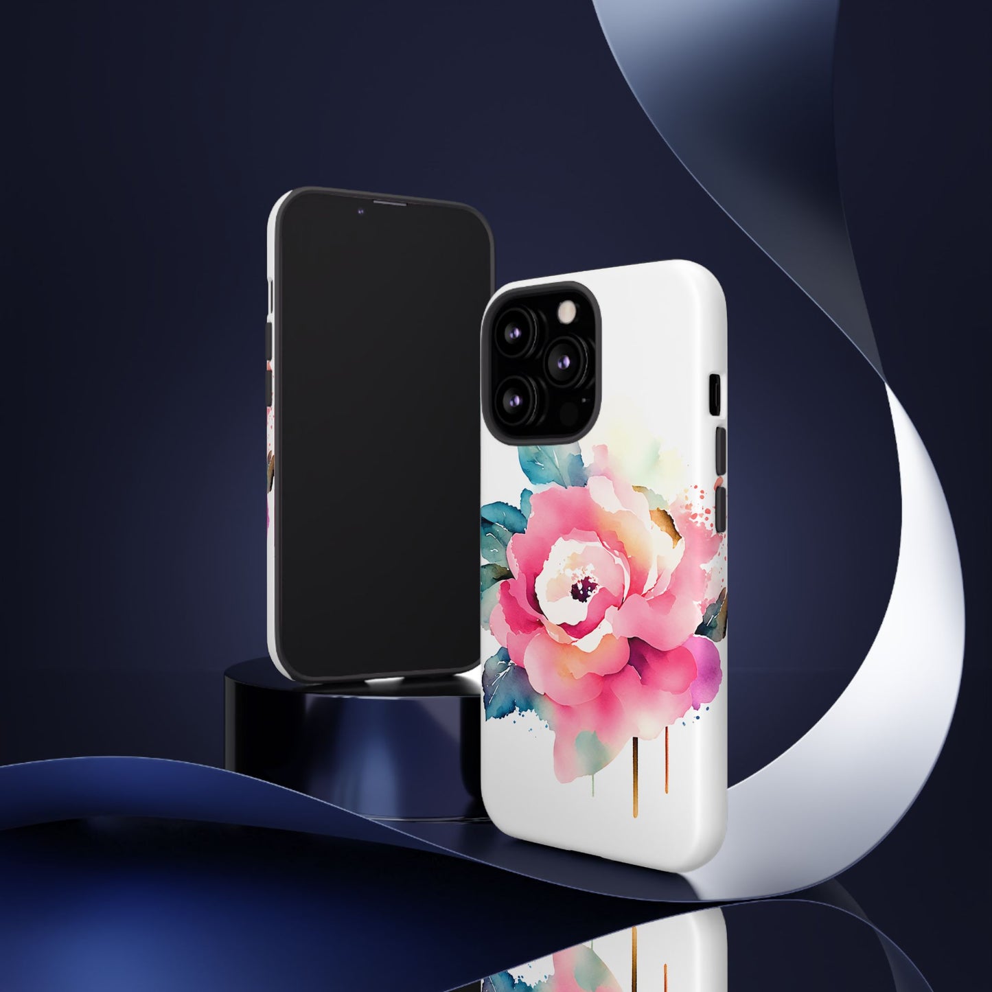 Floral Phone Case - Vibrant Rose Design