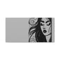 Gothic Woman Portrait Canvas Art — Matte Stretched Wall Decor