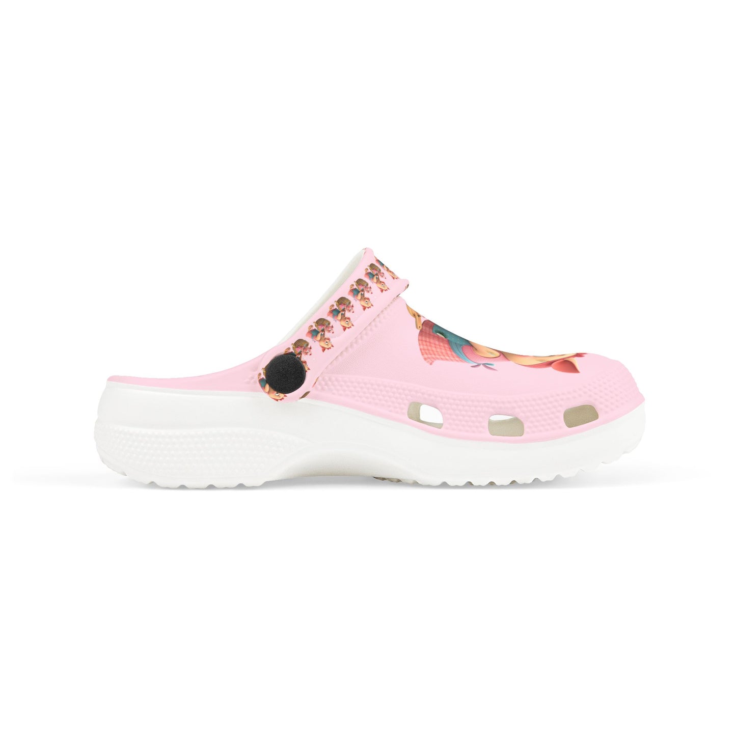 Kids Pink Piglet Clogs — Cute Farm Animal EVA Foam Shoes
