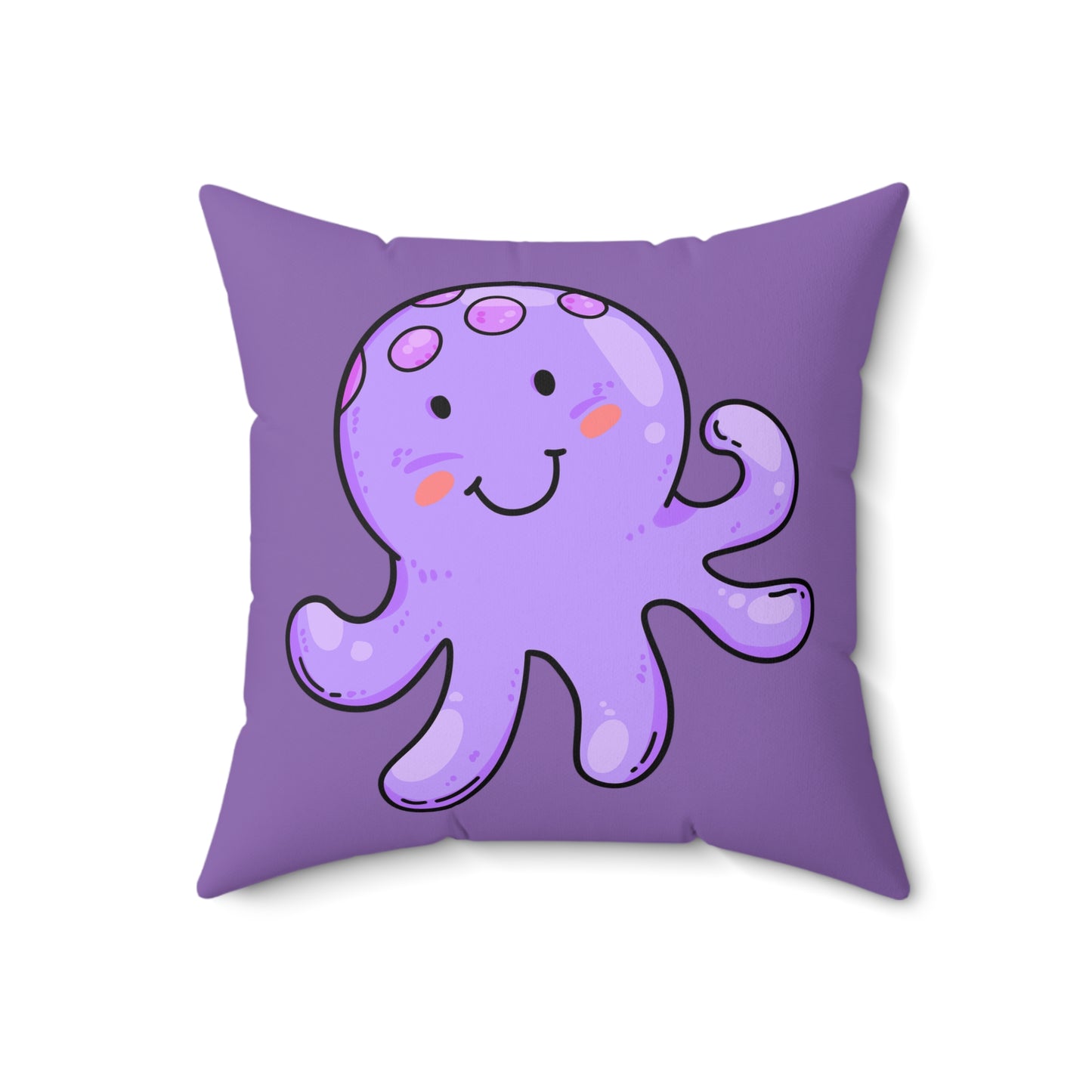 Cute Octopus Decorative Pillow