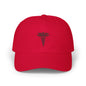 Classic Dad Cap with Caduceus Design - Unisex, Adjustable Cap for Healthcare Professionals, Gifts for Doctors, Medical Students, Casual Wear