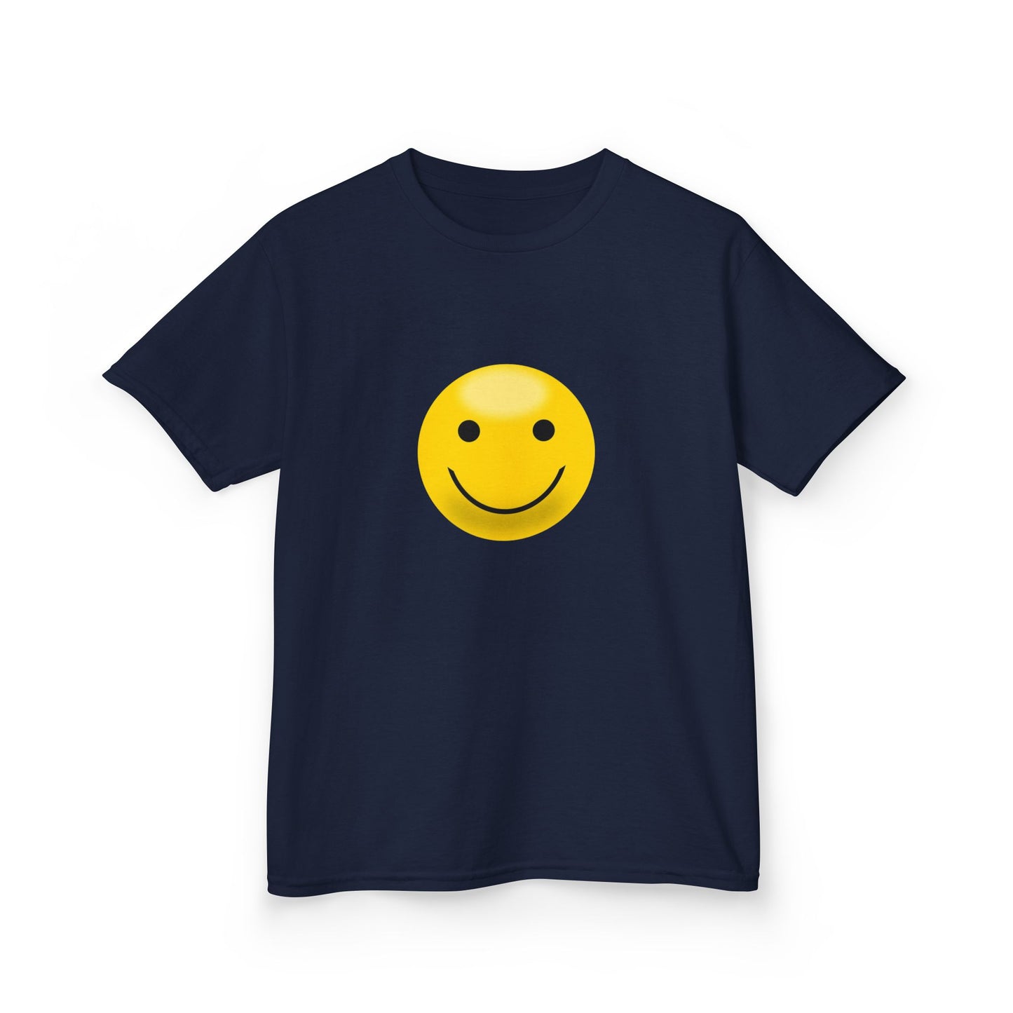 Kids Smiley Face Tee - Fun Cotton Shirt for Kids
