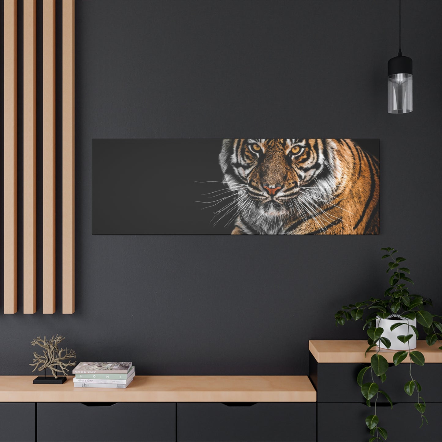 Majestic Tiger Canvas Art, Perfect for Animal Lovers