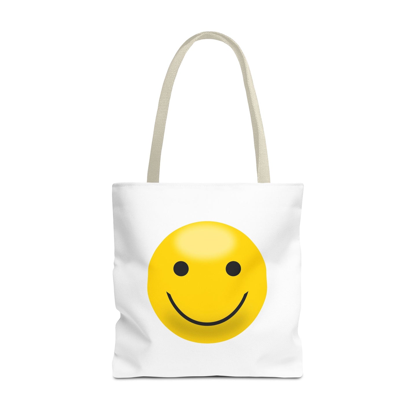 Smiley Face Tote Bag, Eco-Friendly Shopping Bag
