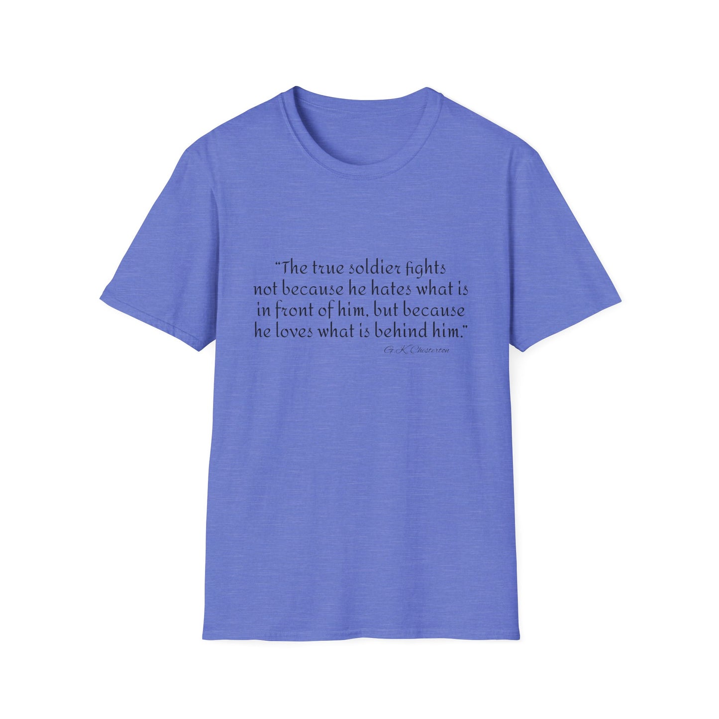 Inspirational Unisex T-Shirt, Gift for Soldiers