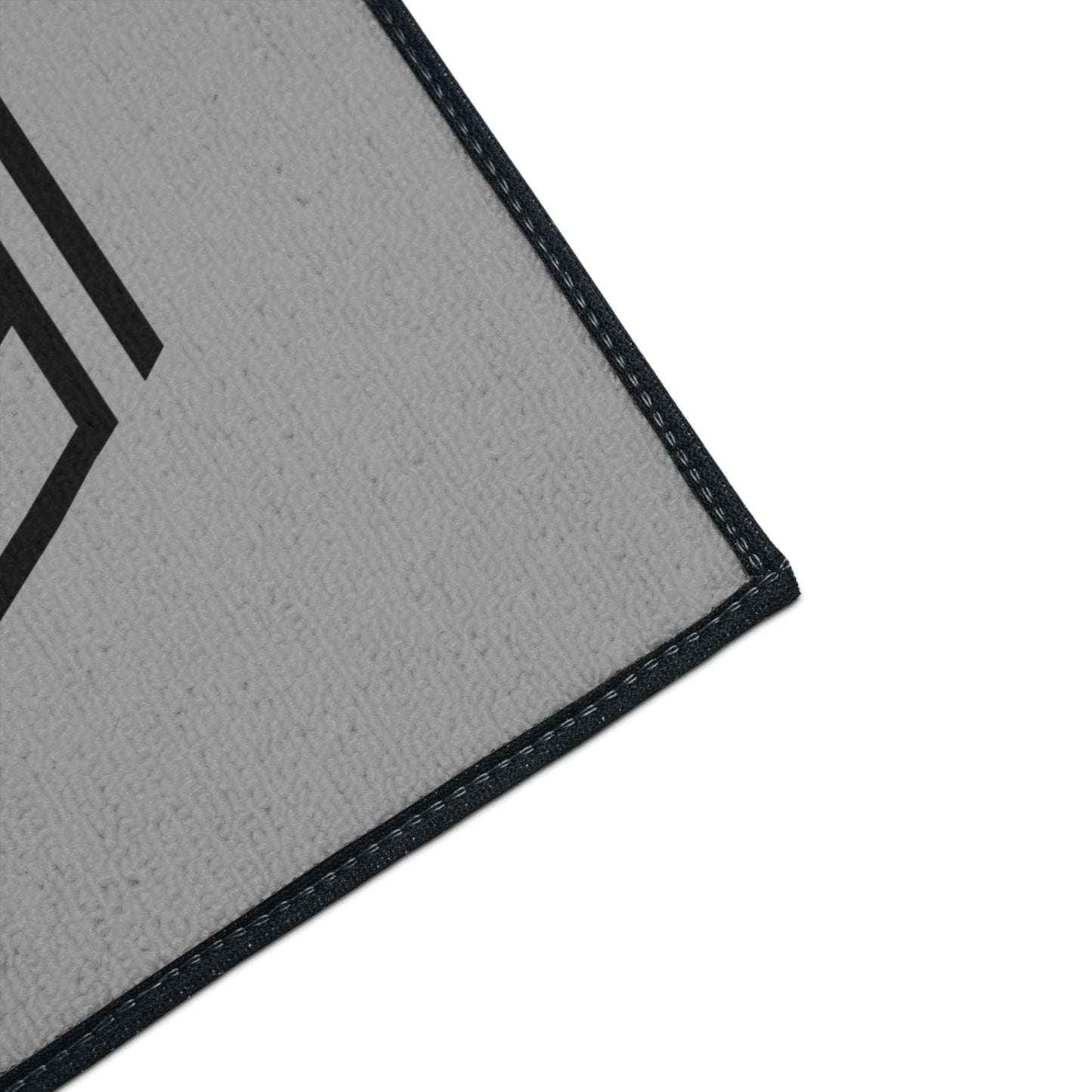 Musical Notes Heavy-Duty Floor Mat — Clef & Staff Design for Music Rooms
