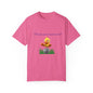 Egg-citing Garment-Dyed T-shirt: Perfect for Easter, Spring Celebrations