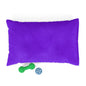 Cozy Purple Pet Bed, Dog Bed, Cat Bed, Luxury Sleeping Cushion, Comfortable Pet Lounge, Soft Plush Bedding