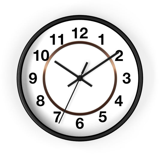 Elegant Minimalist Wall Clock for Modern Decor, Home Office Decor, Gift for Housewarming, Birthday Gift, Timeless Design
