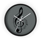 Musical Notes Wall Clock - Elegant Home Decor for Music Lovers