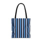 Stylish Striped Tote Bag, Beach Bag, Shopping Tote, Everyday Carryall, Reusable Grocery Bag, Gift for Her