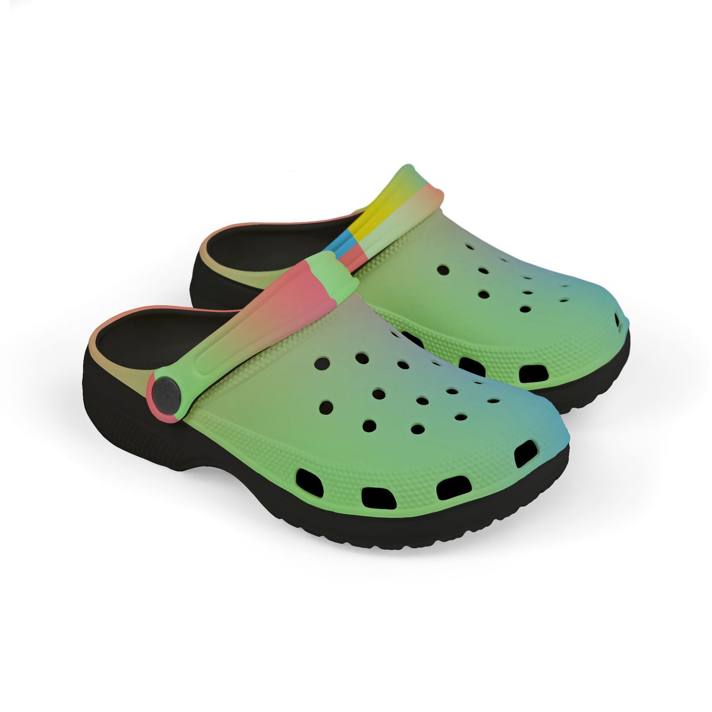 Rainbow Kids' EVA Foam Clogs