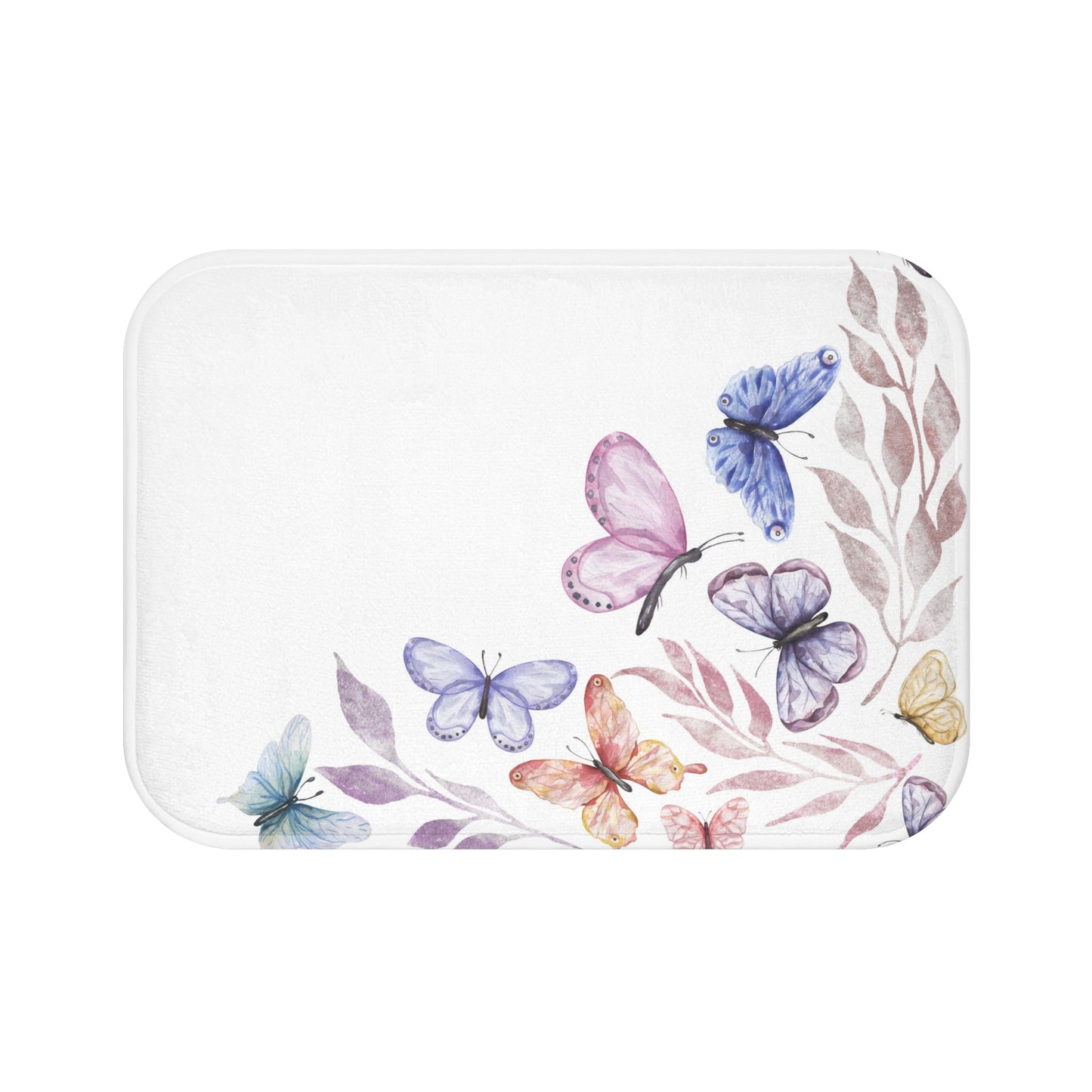 Bath Mat Wildflowers