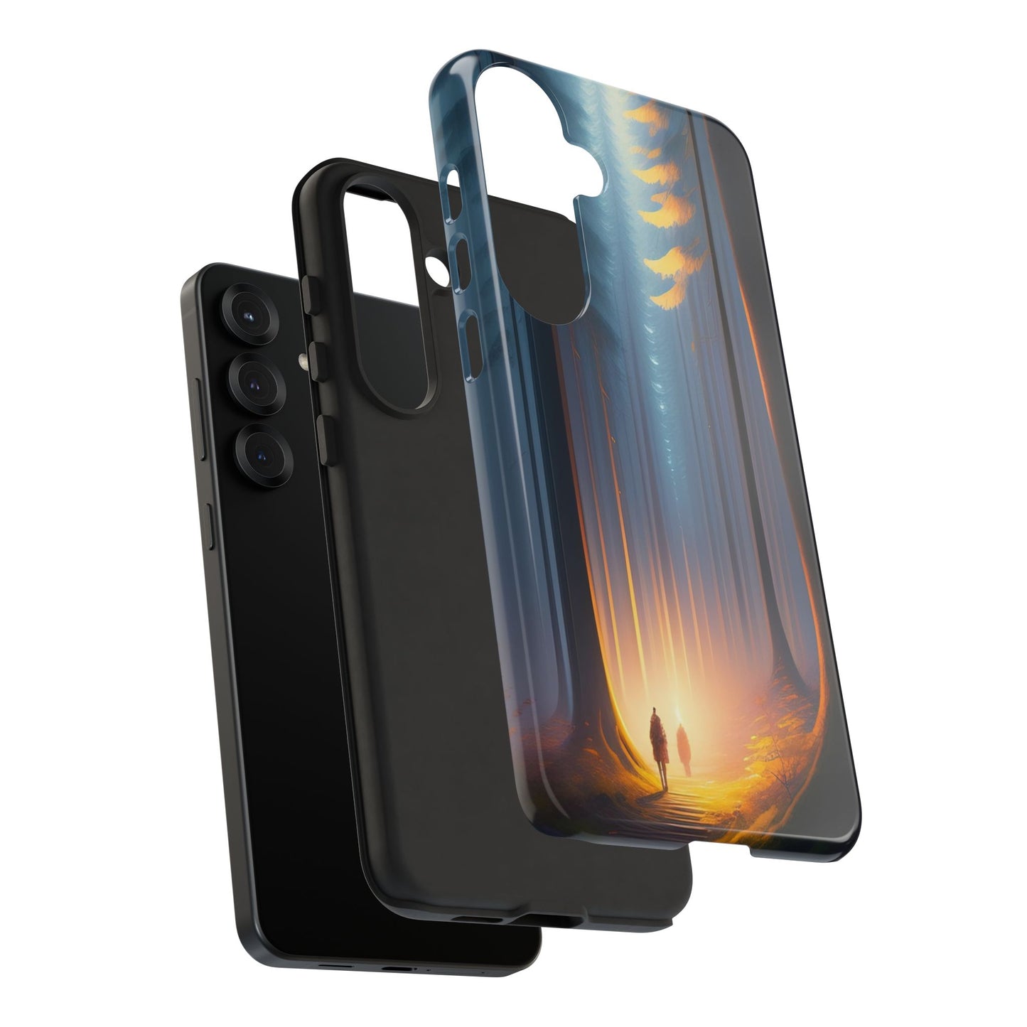 Phone Case — Mystical Forest Nightscape Protective Tough Case