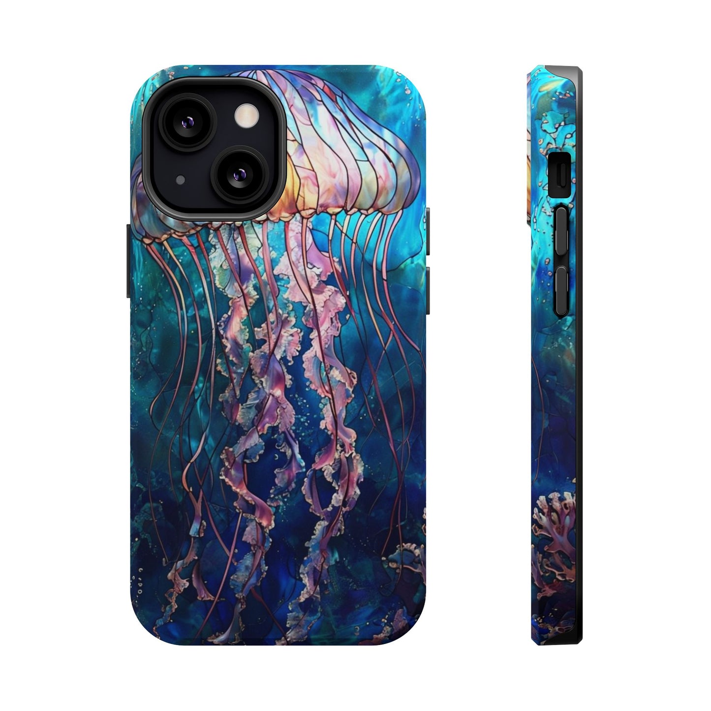 Jellyfish Ocean Magnetic Impact Phone Case