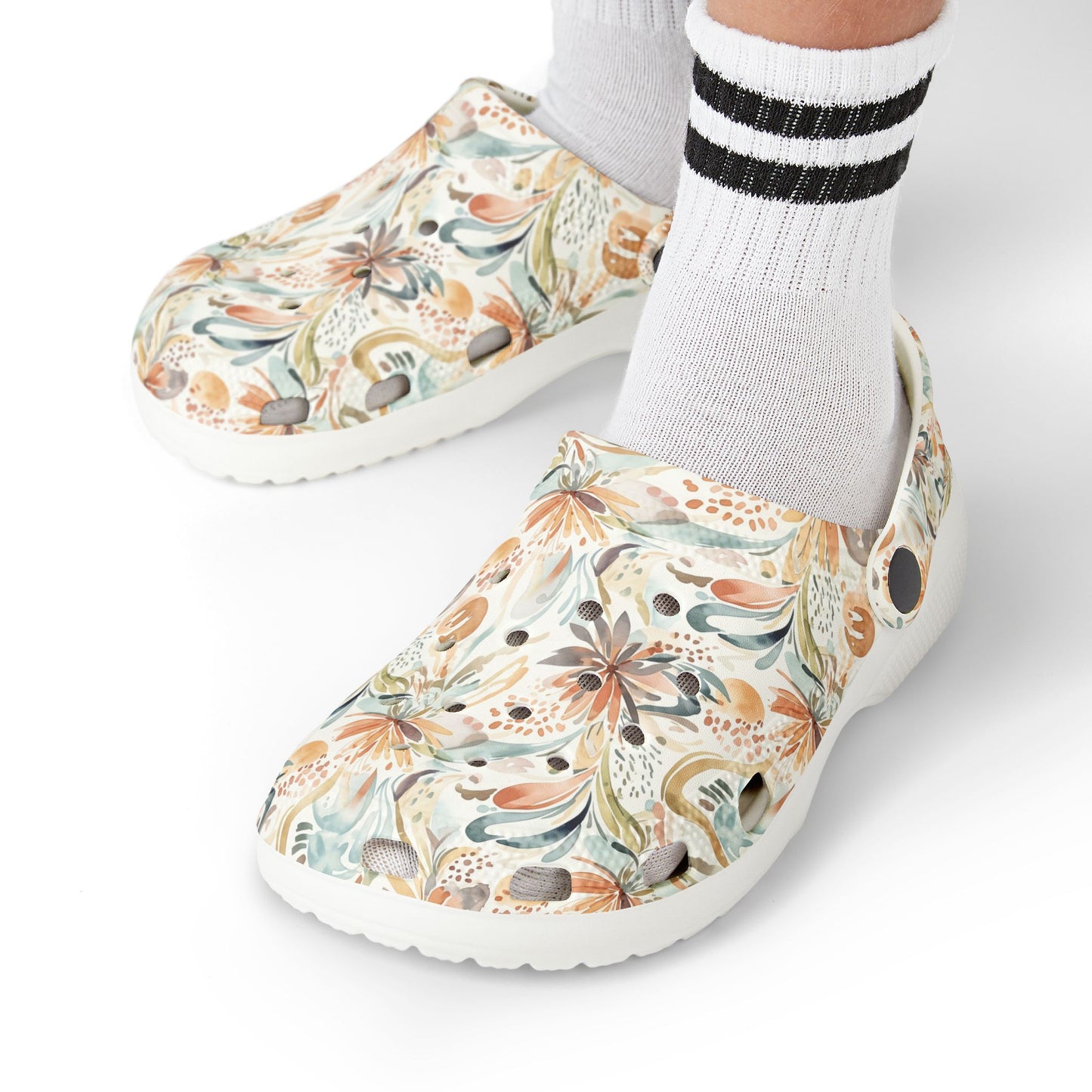 Stylish Kids' Floral Clogs | Comfortable Footwear for Playdates