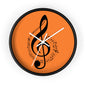Musical Notes Wall Clock, Perfect Gift for Musicians