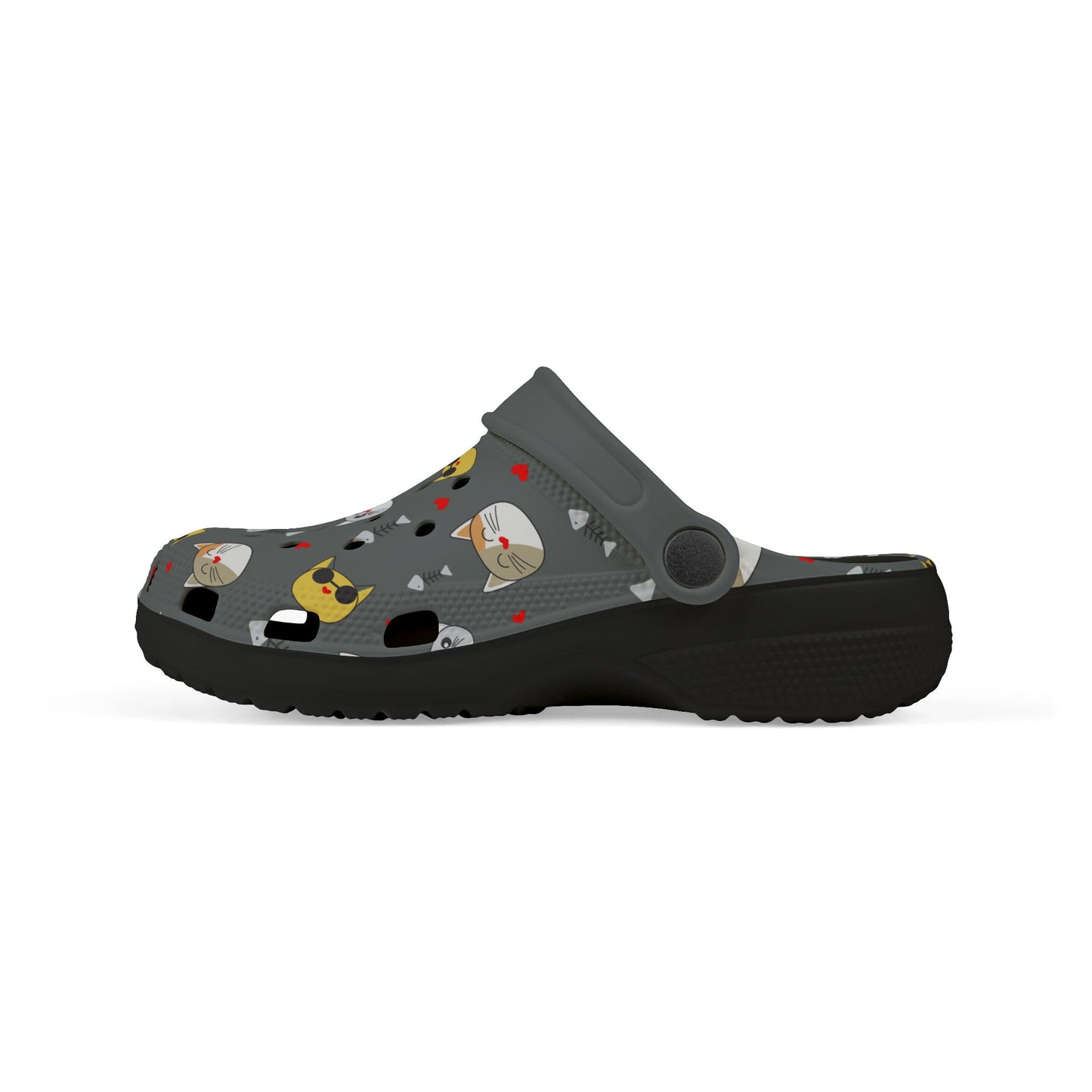 Adorable Kids'  Foam Clogs with Playful Animal Print