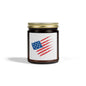 Patriotic Scented Candle, American Flag Decor
