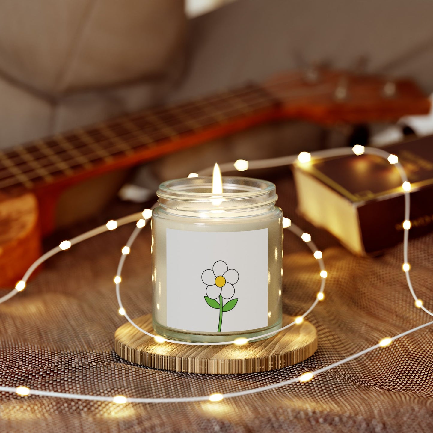 Flower-Designed Scented Candles | Relaxing Aromatherapy Gift, Home Décor, Self-Care, Eco-Friendly Candle