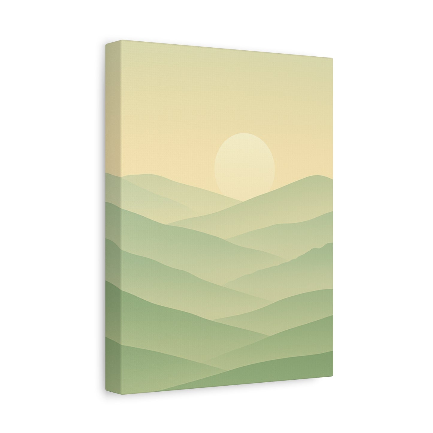 Matte Canvas, Stretched, 1.25" Sunset or Sunrise