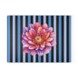 Vibrant Floral Glass Cutting Board