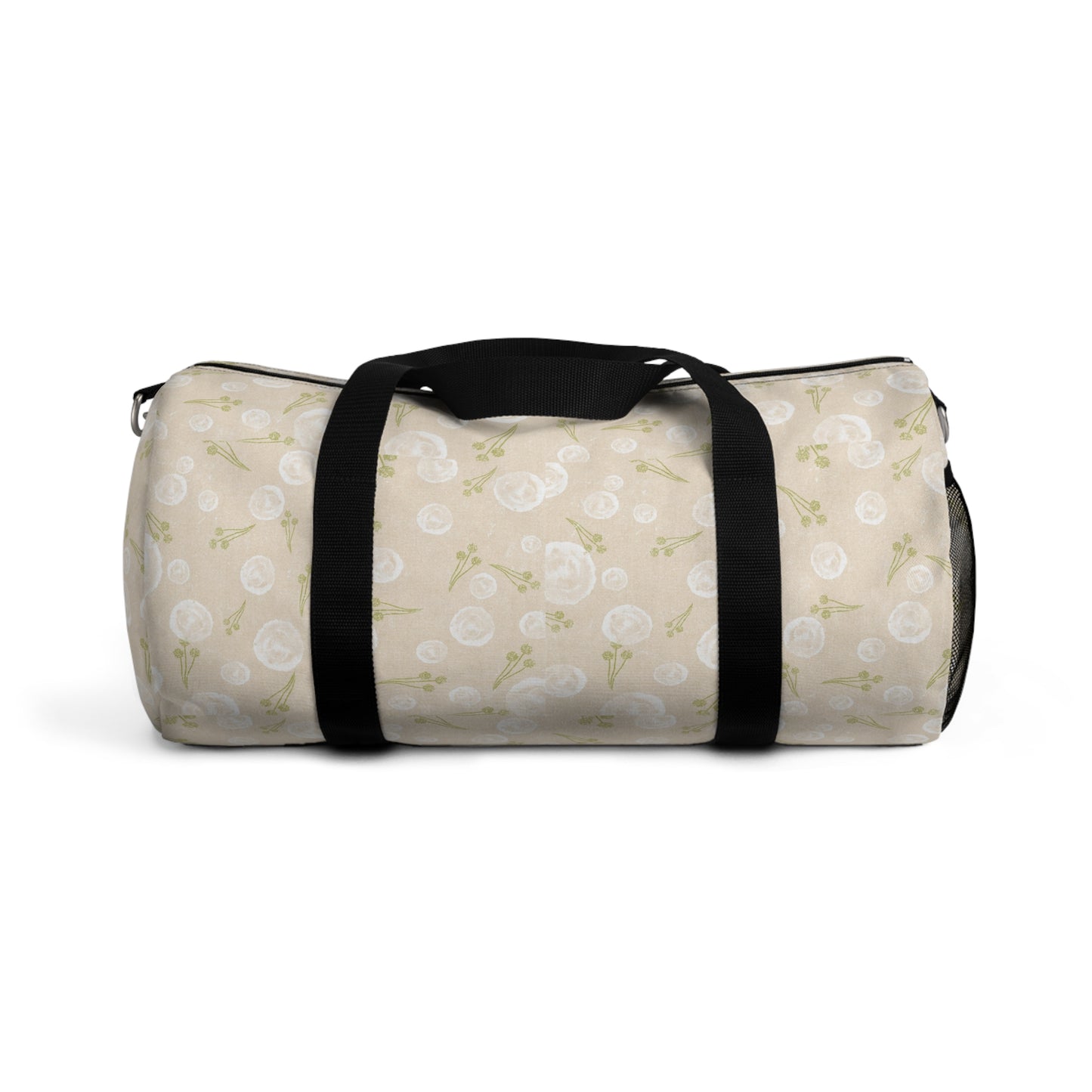 Floral Pattern Duffel Bag - Perfect for Gym, Travel, Weekend Getaways, Yoga, Mother's Day Gift
