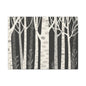 Matte Canvas, Stretched, 1.25" - Trees