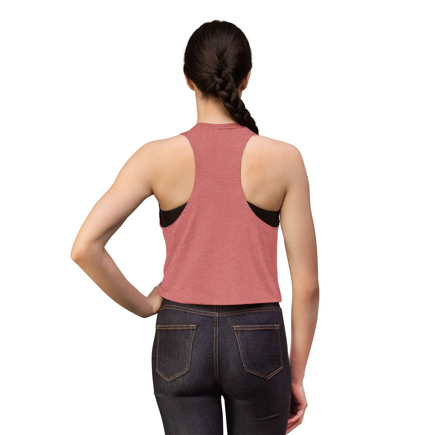 Flamingo Sketch Crop Top — Cute Tropical Graphic Tank