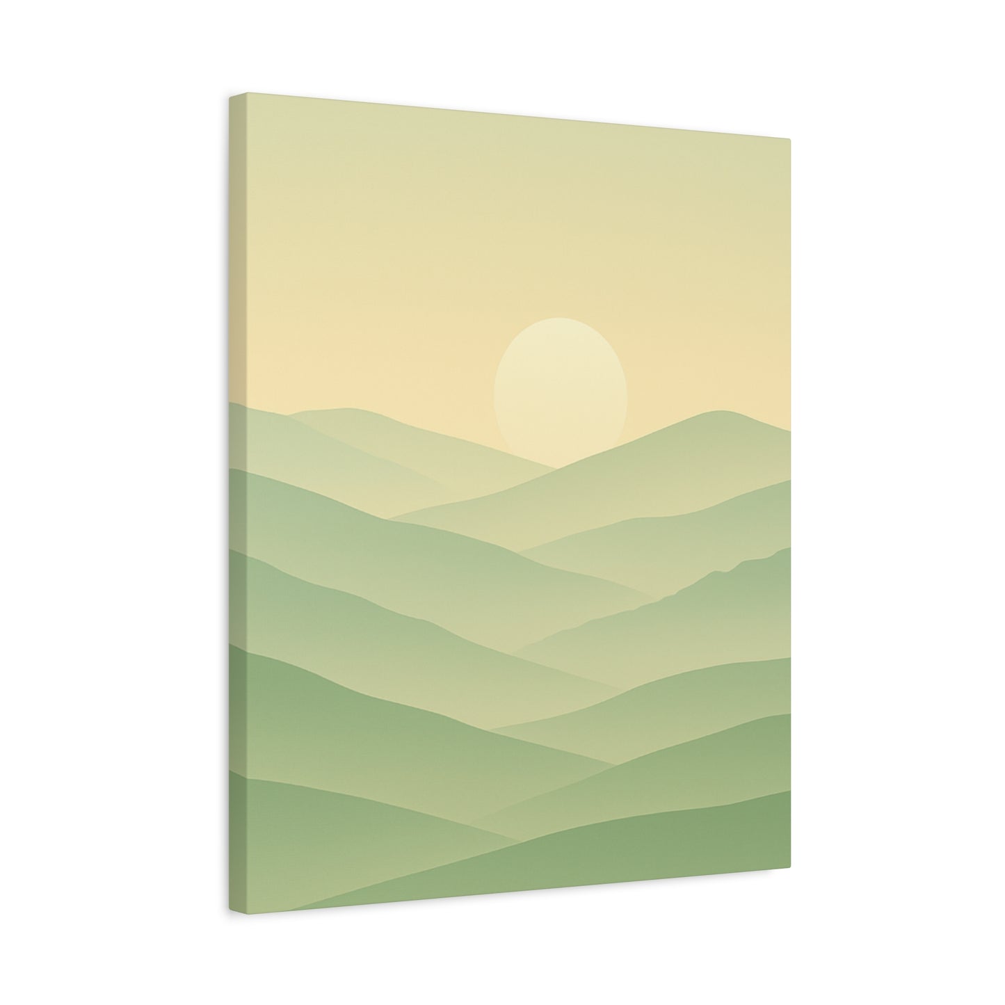 Matte Canvas, Stretched, 1.25" Sunset or Sunrise