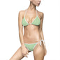 Floral Green Bikini Swimsuit, Beachwear, Summer Swimwear, Tropical Vacation, Swim Set, Pool Party Outfit