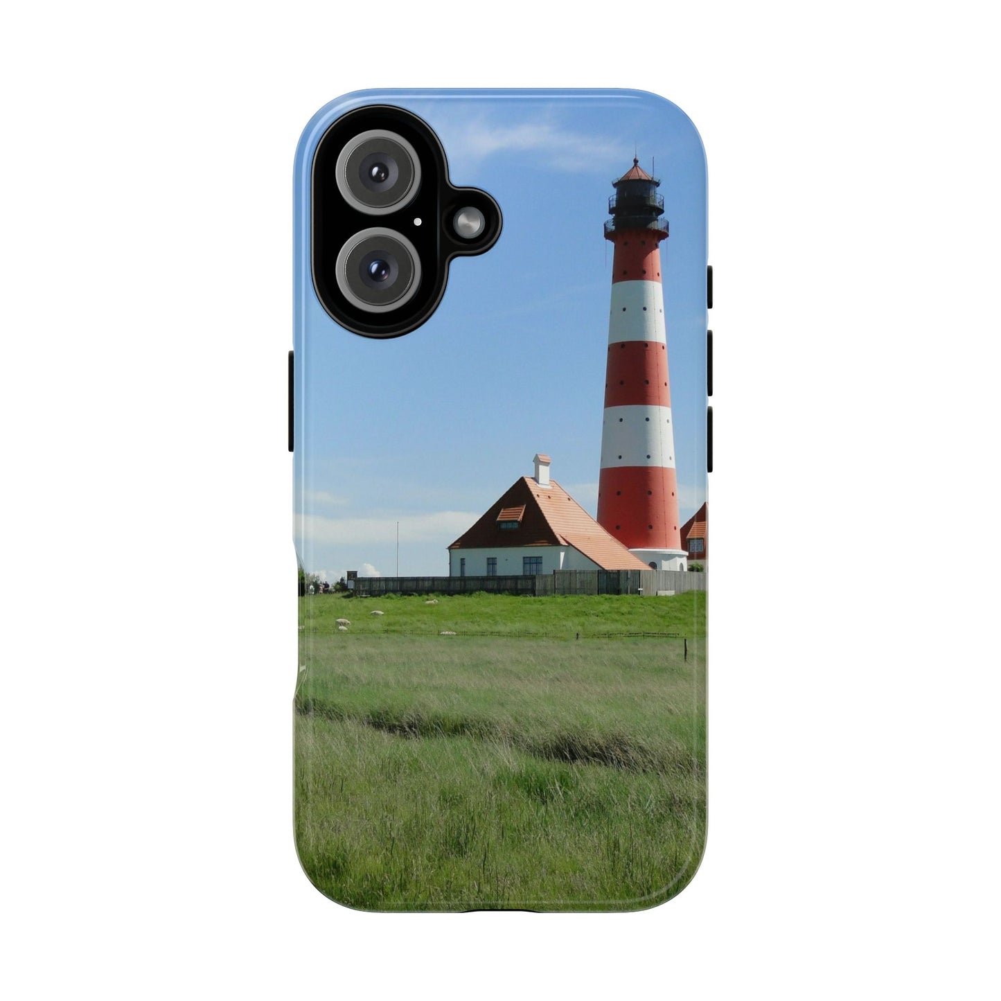 Lighthouse Phone Case - Coastal Vibes, Nautical Gift, Ocean Lover Accessory, Beach Aesthetic, Customizable Design