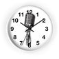 Retro Microphone Wall Clock | Vintage Mic Analog Clock
